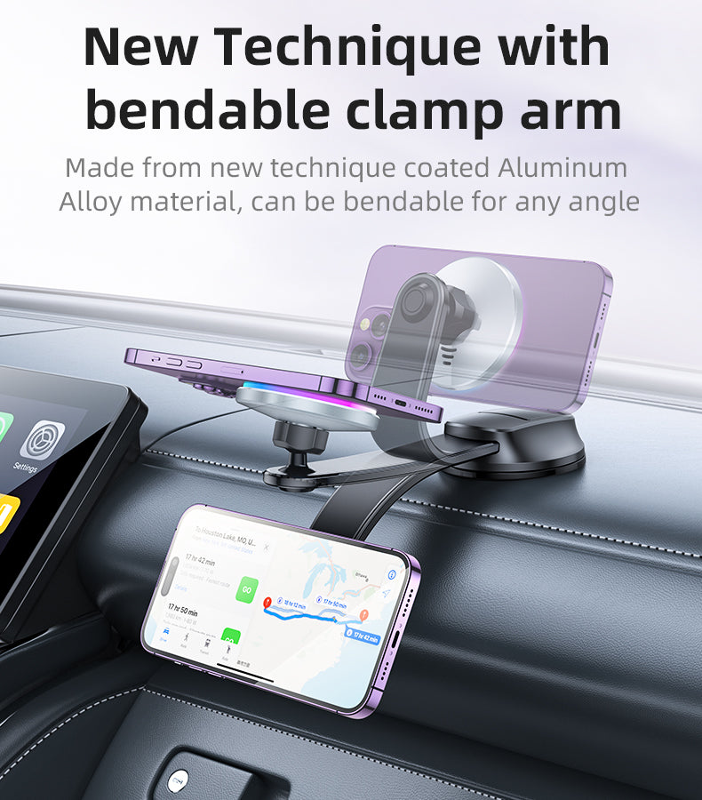 Arm Bendable Magnetic Wireless Charging Phone holder C292