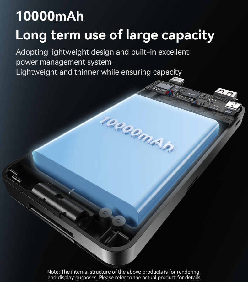 Power bank YESIDO YP69 BLACK