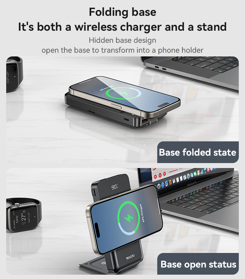Power bank YESIDO YP69 BLACK
