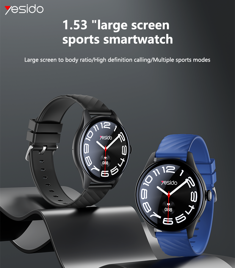 Sports Watch YESIDO IO43 BLACK