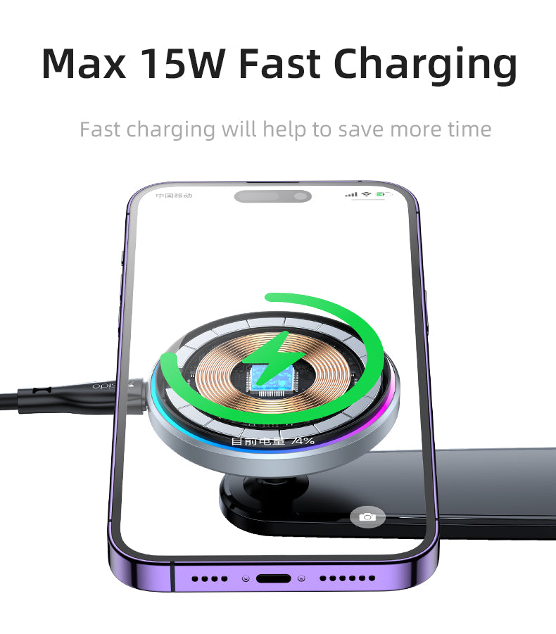 Arm Bendable Magnetic Wireless Charging Phone holder C292