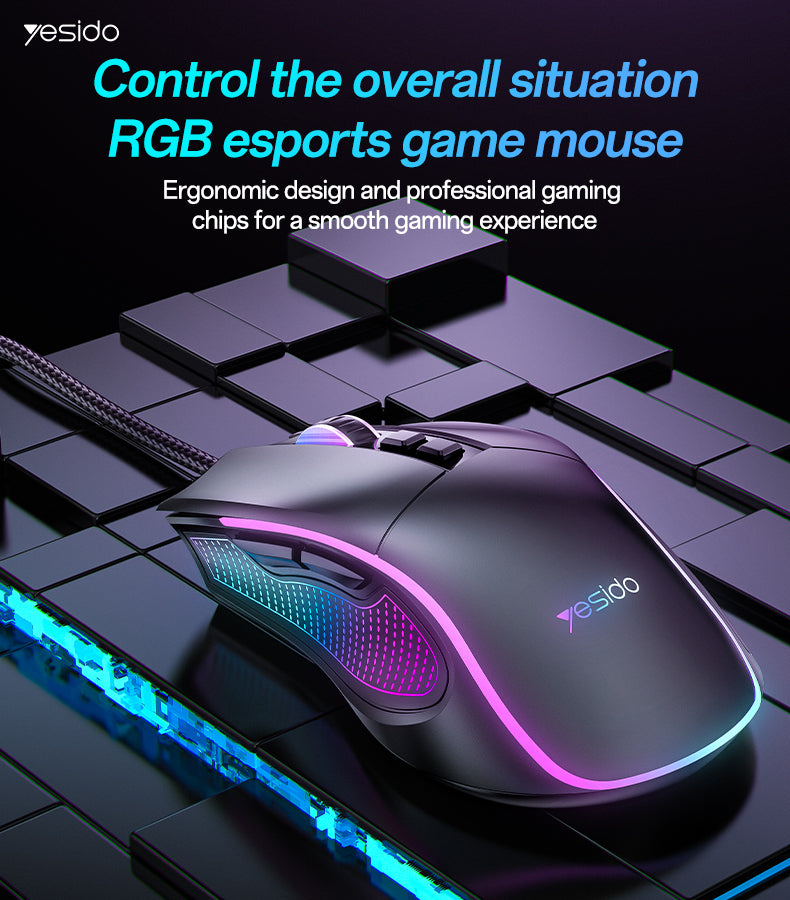 Mouse YESIDO KB20 BLACK