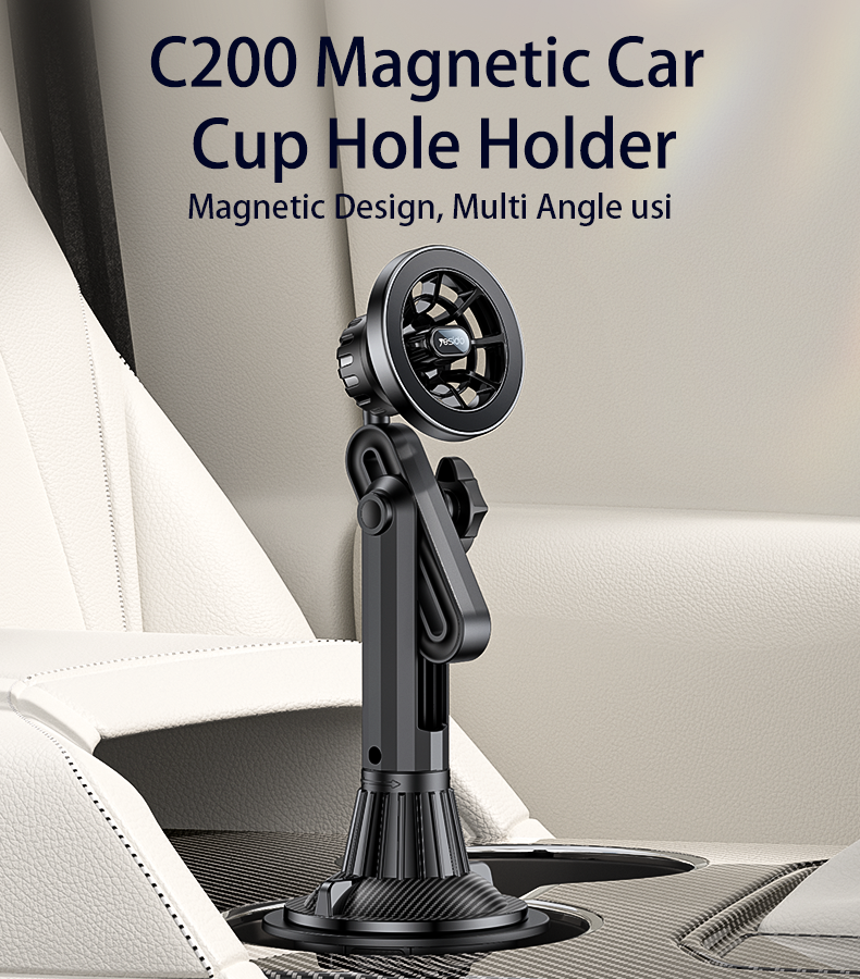HOLDER YESIDO C200 BLACK