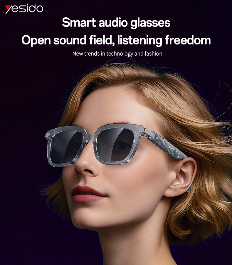 SMART GLASSES YESIDO IO41 Gray