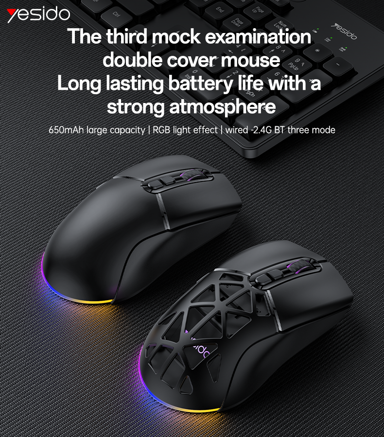 Mouse YESIDO KB46 BLACK