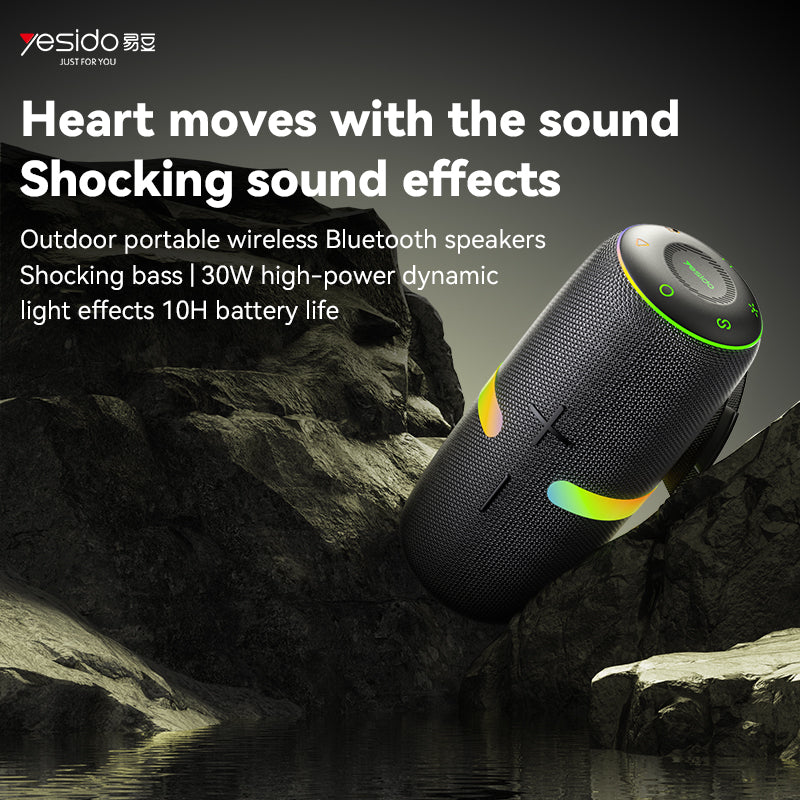 SPEAKER YESIDO YSW22 BLACK
