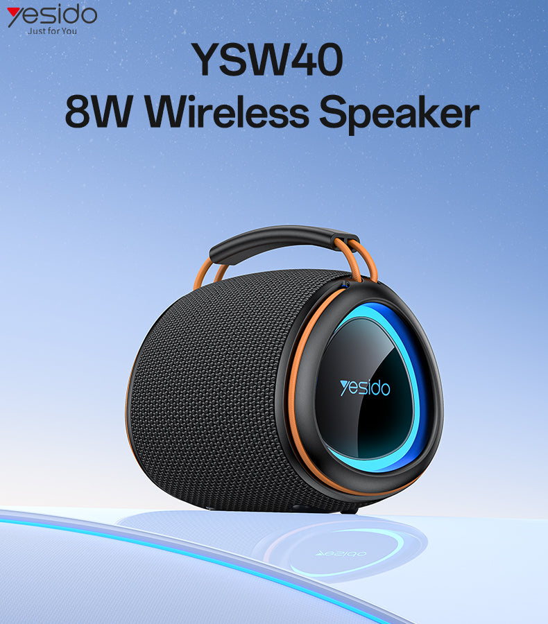 SPEAKER YESIDO YSW40 BLACK