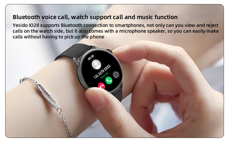 Sports Watch YESIDO IO28 BLACK