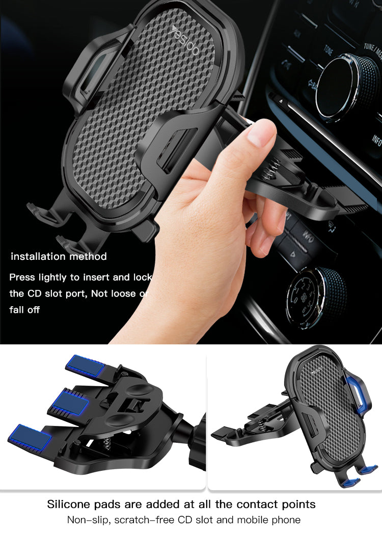 HOLDER YESIDO C84 BLACK