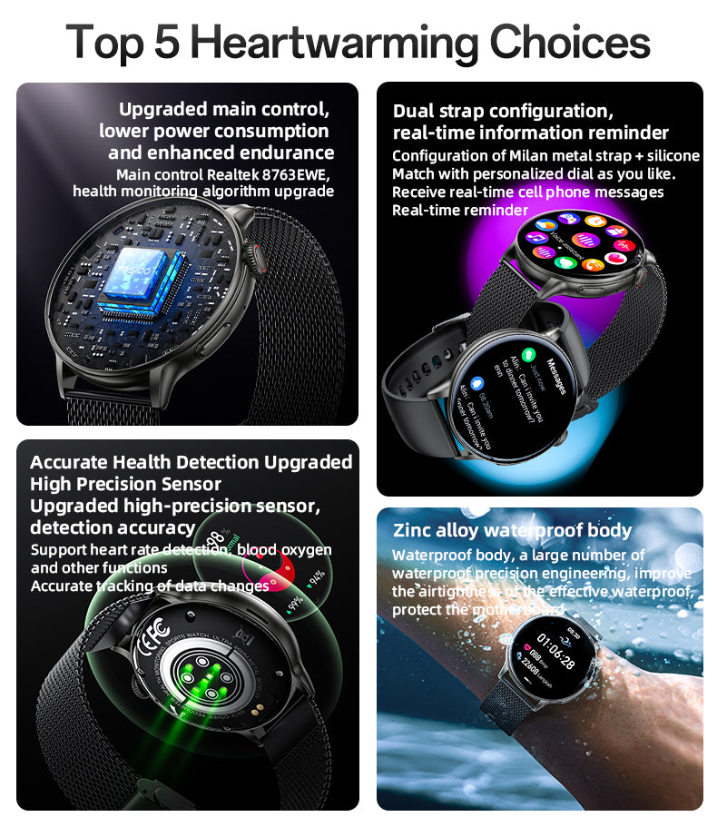 Sports Watch YESIDO IO28 BLACK
