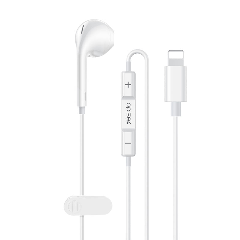 EARPHONE YESIDO YH54 WHITE
