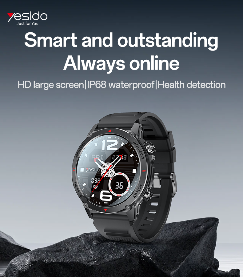 Sports Watch YESIDO IO31 BLACK