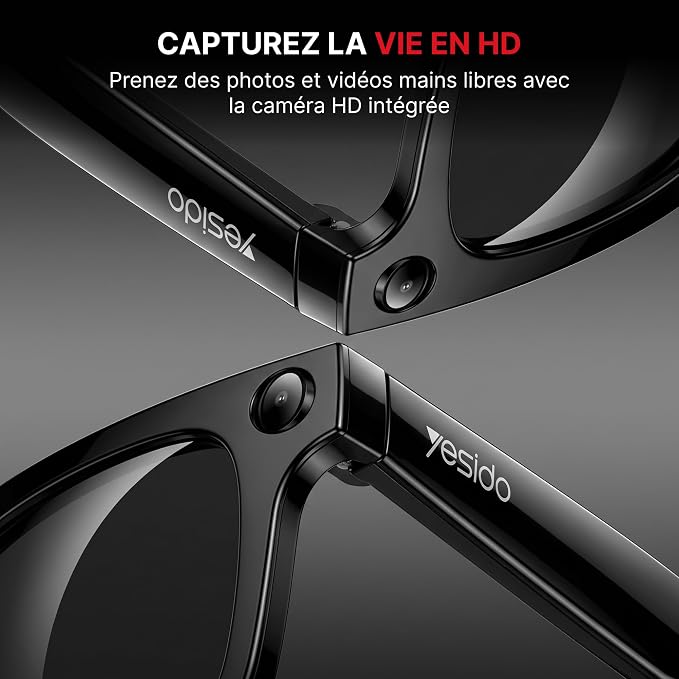 Smart Glasses YESIDO IO42 BLACK