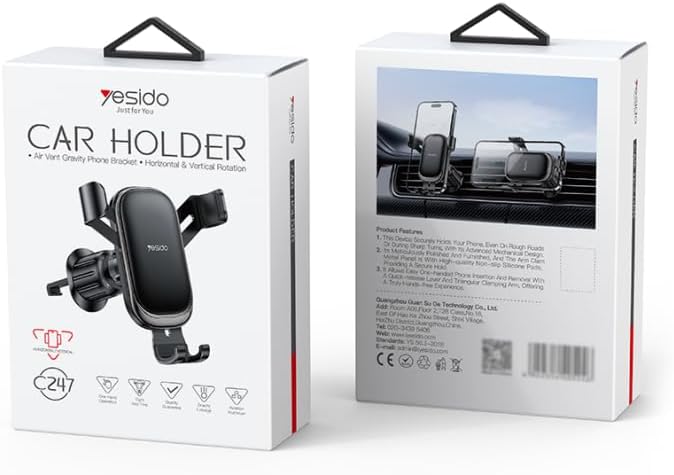 HOLDER YESIDO C247 BLACK