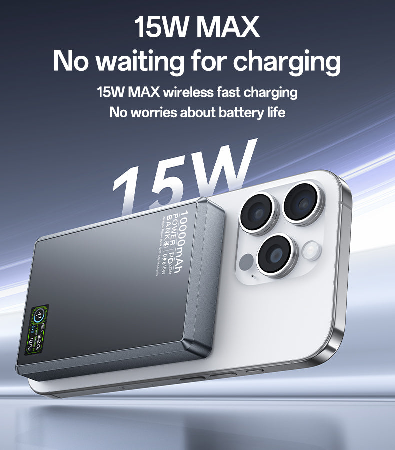 Power bank YESIDO YP91 GRAY
