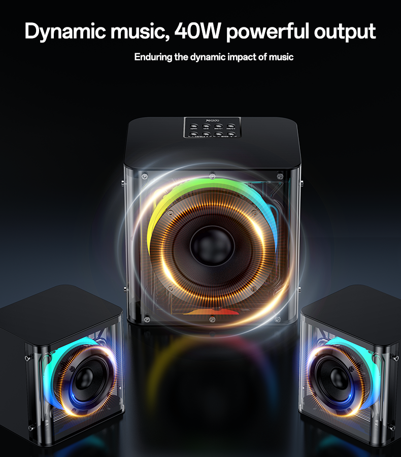SPEAKER YESIDO YSW41 Black