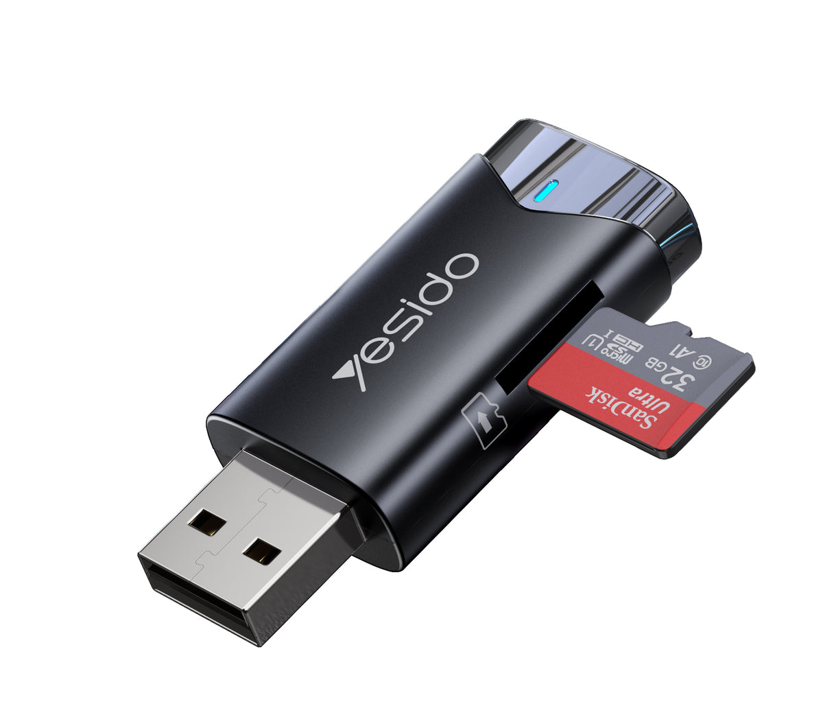 Aux cable YESIDO YAU40 BLACK