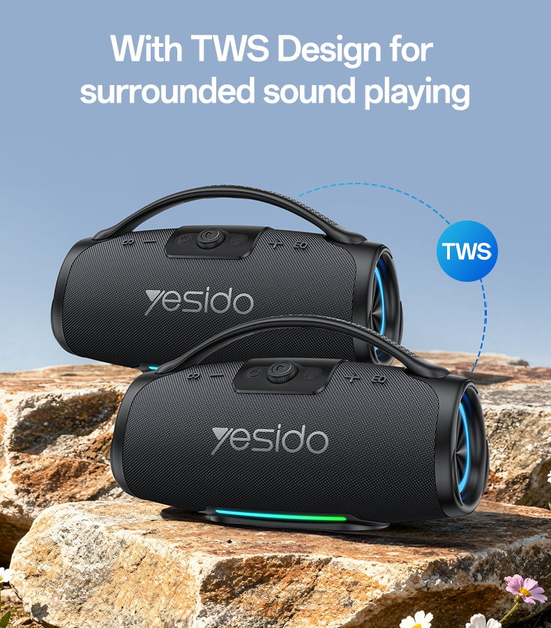 SPEAKER YESIDO YSW45 BlACK