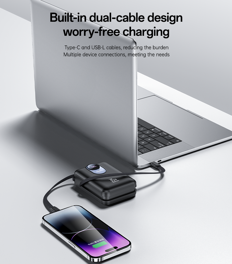 Power bank YESIDO YP94 BLACK