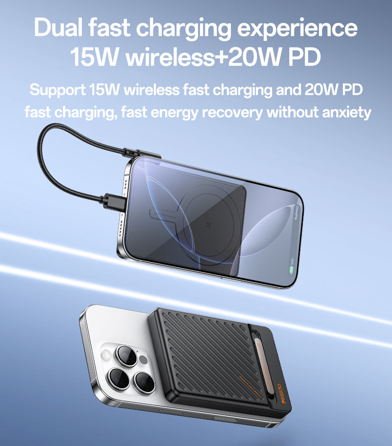 Power bank YESIDO YP78 BLACK