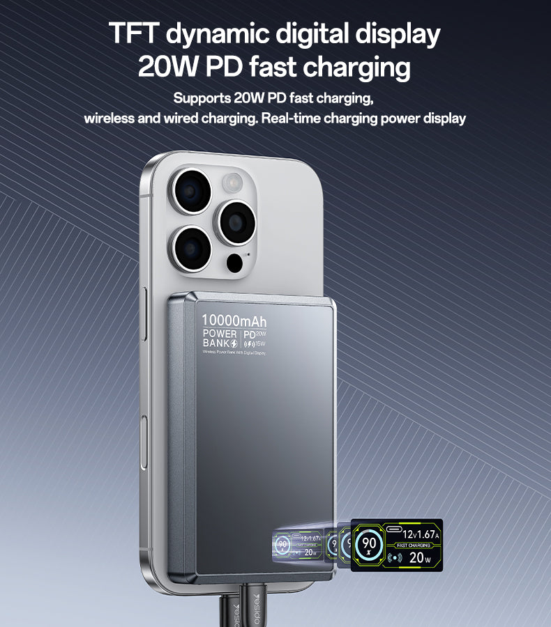 Power bank YESIDO YP91 GRAY