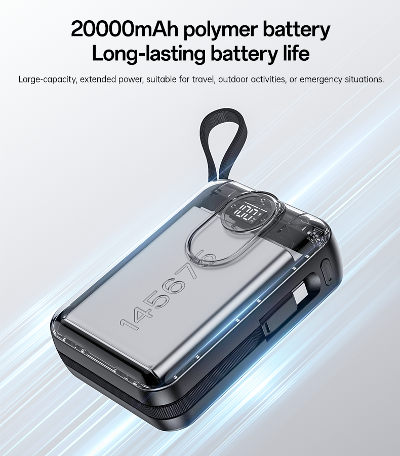 Power bank YESIDO YP94 BLACK
