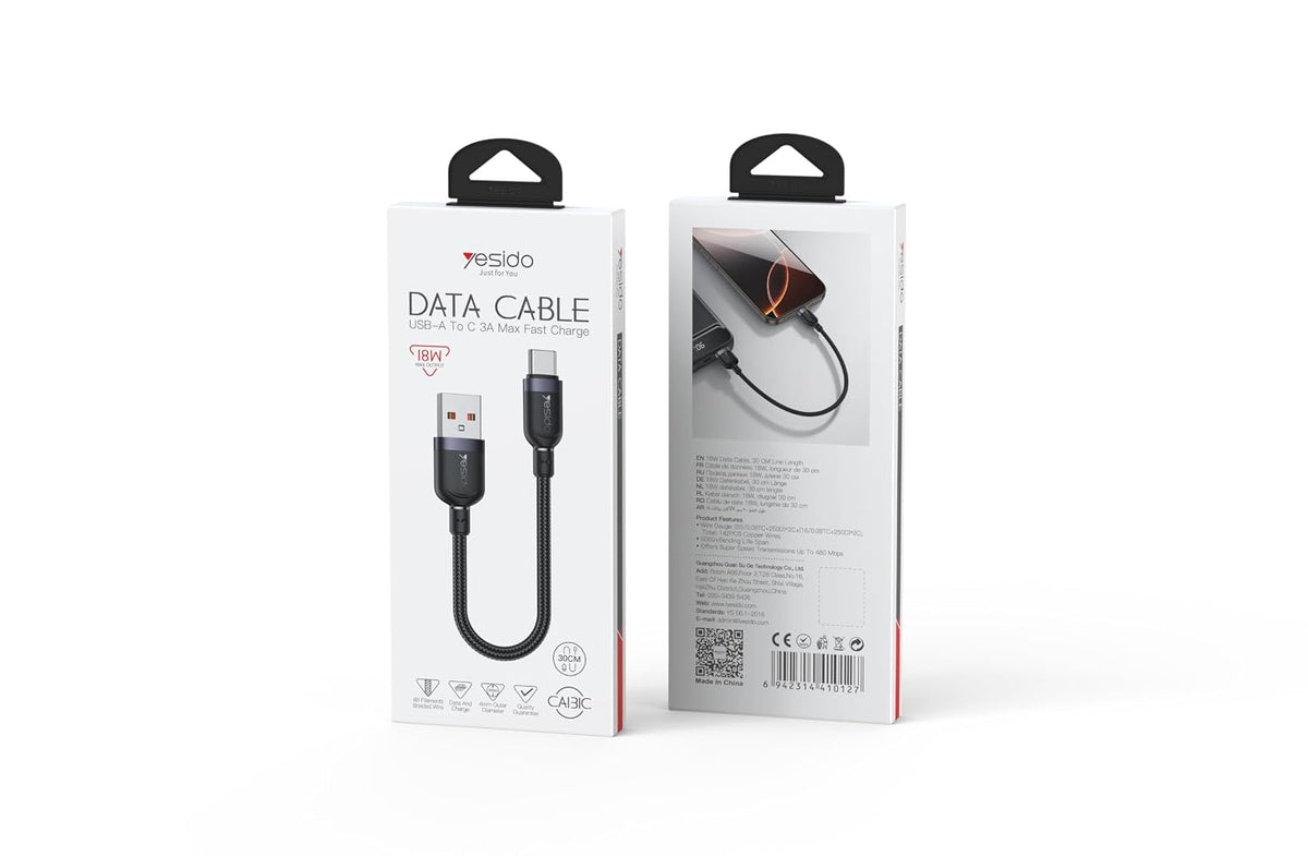 CABLE YESIDO CA131C BLACK