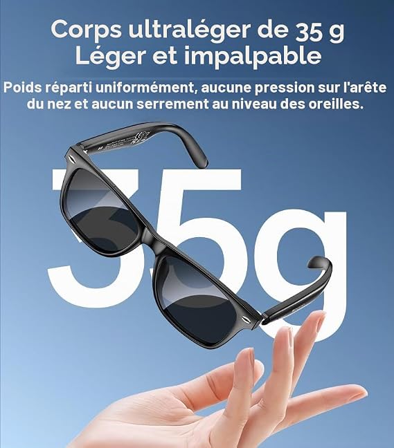 Smart Glasses YESIDO IO38 BLACK