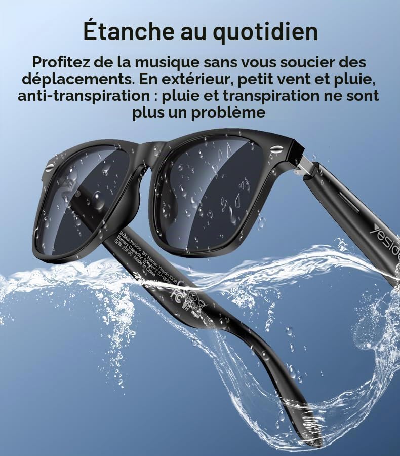 Smart Glasses YESIDO IO38 BLACK