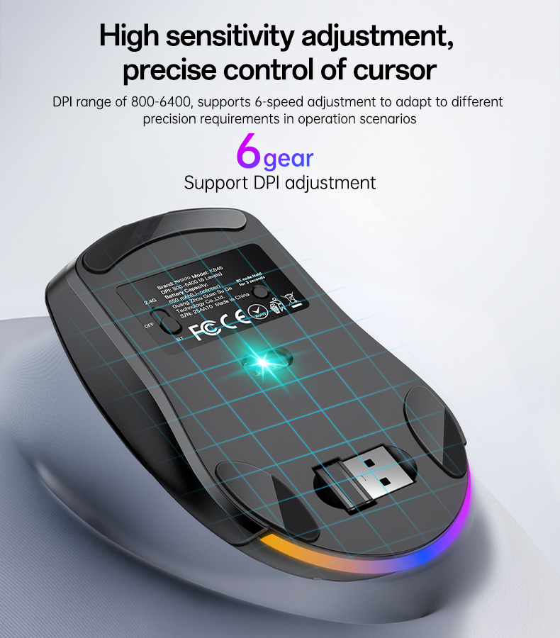 Mouse YESIDO KB46 BLACK