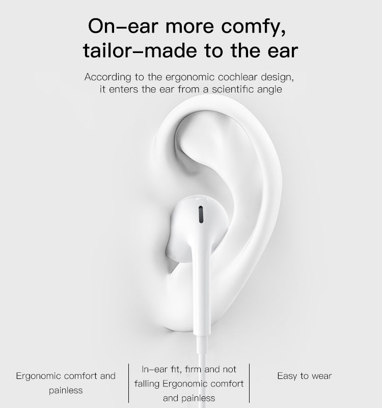 EARPHONE YESIDO YH38 White