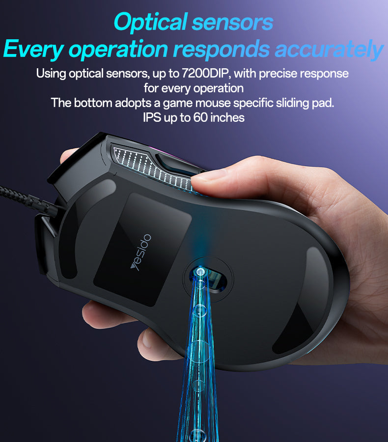 Mouse YESIDO KB20 BLACK