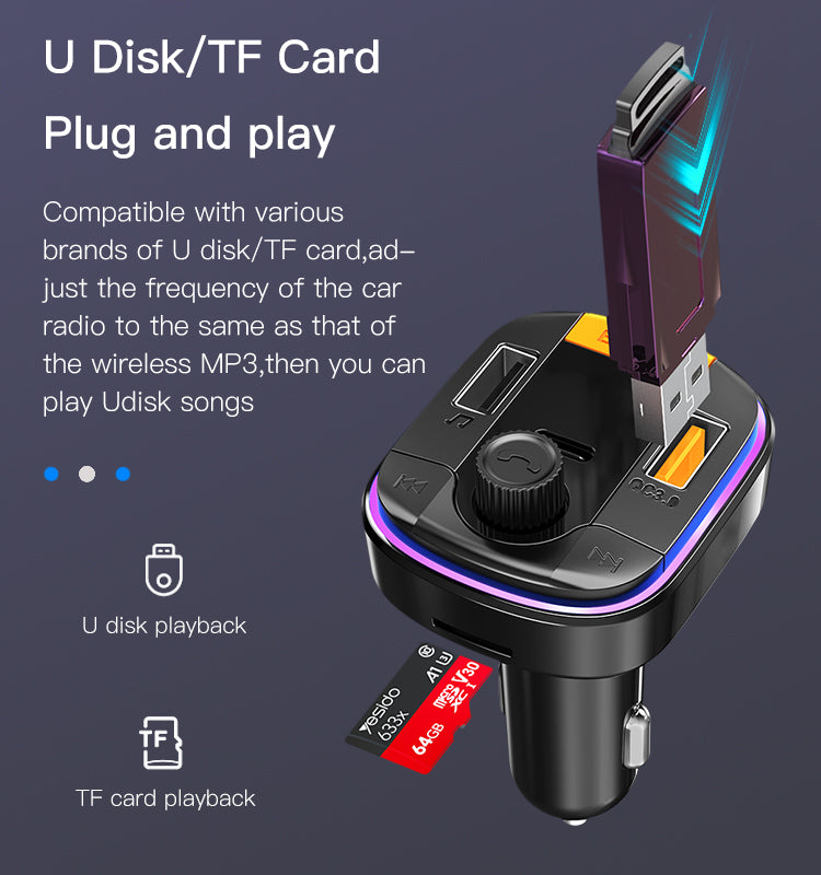CAR CHARGER YESIDO Y45 Black