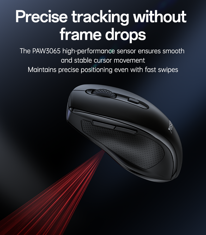 Mouse YESIDO KB45-black BLACK