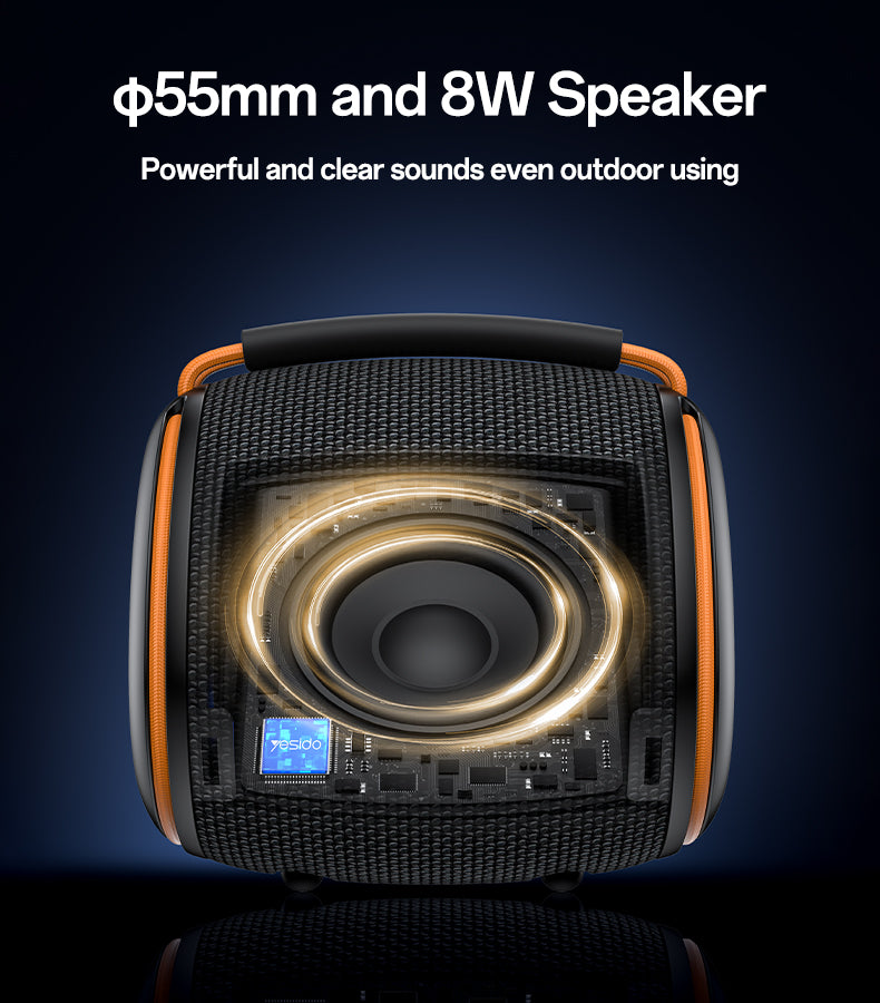 SPEAKER YESIDO YSW40 BLACK