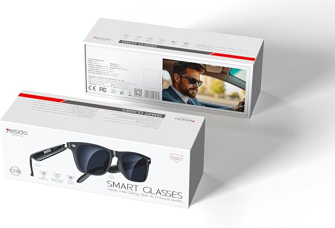 Smart Glasses YESIDO IO38 BLACK