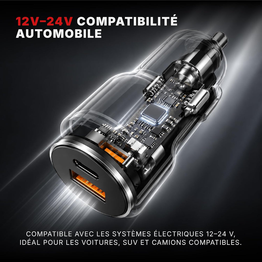 Car charger YESIDO Y64 BLACK
