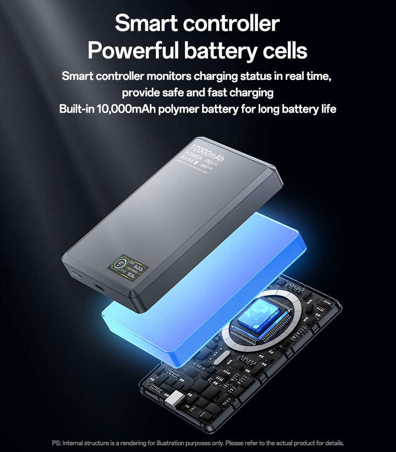 Power bank YESIDO YP91 GRAY