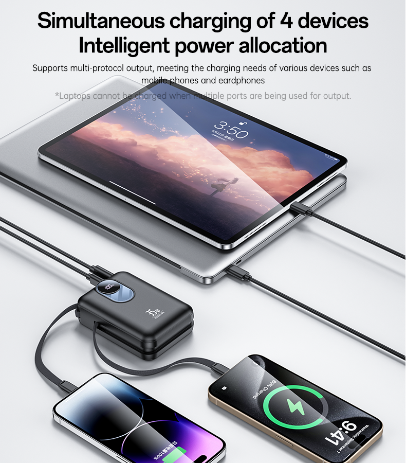 Power bank YESIDO YP94 BLACK