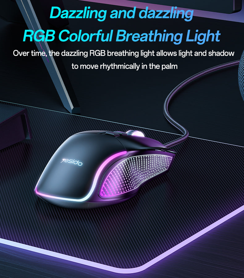 Mouse YESIDO KB20 BLACK