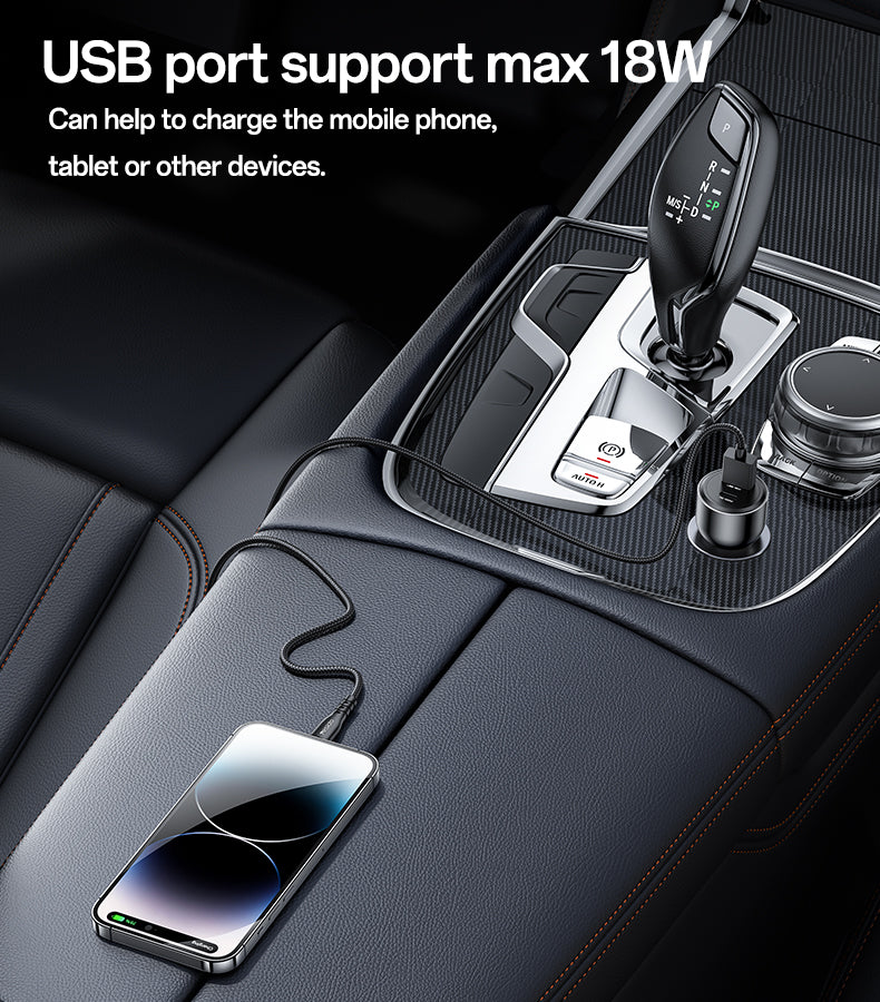 Car charger YESIDO Y65 BLACK