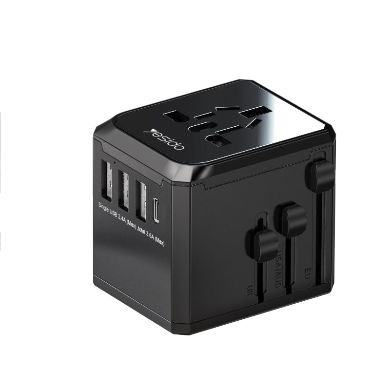 4 USB & Universeal Charger plug Adapter MC10
