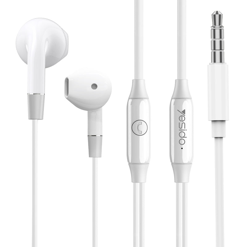 EARPHONE YESIDO YH30 White