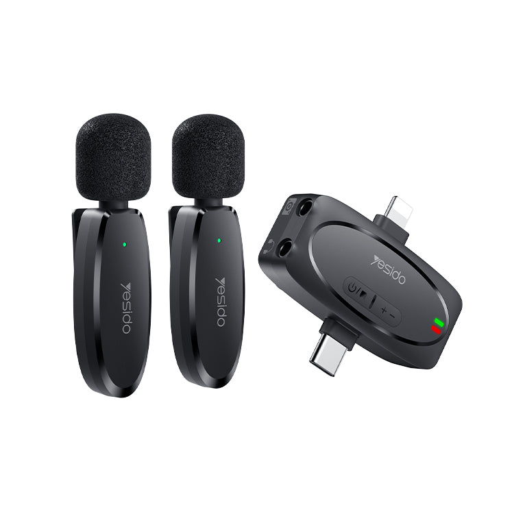 3 in 1 Design Double Wireless Microphones KR15
