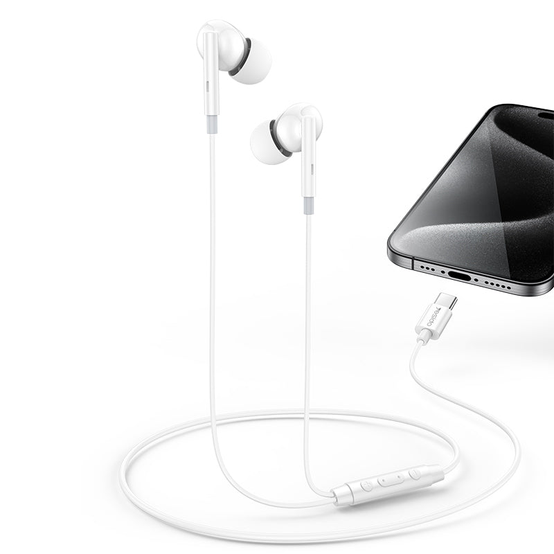 EARPHONE YESIDO YH45 White