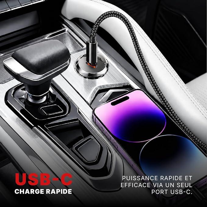 Car charger YESIDO Y67 BLACK