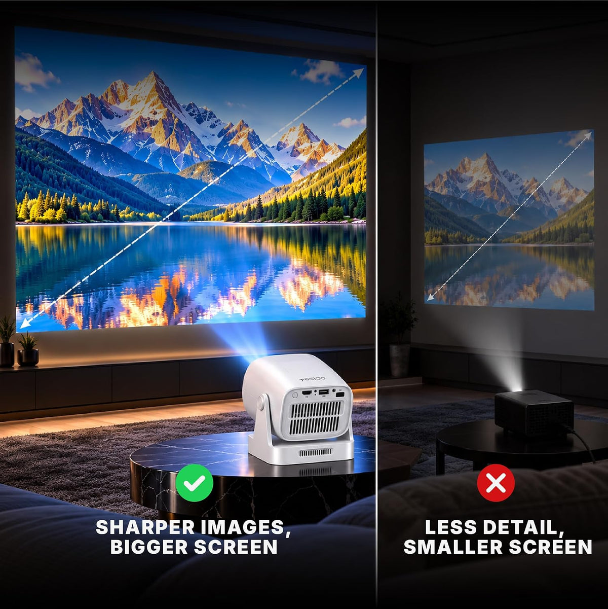 Projector YESIDO TV16 WHITE