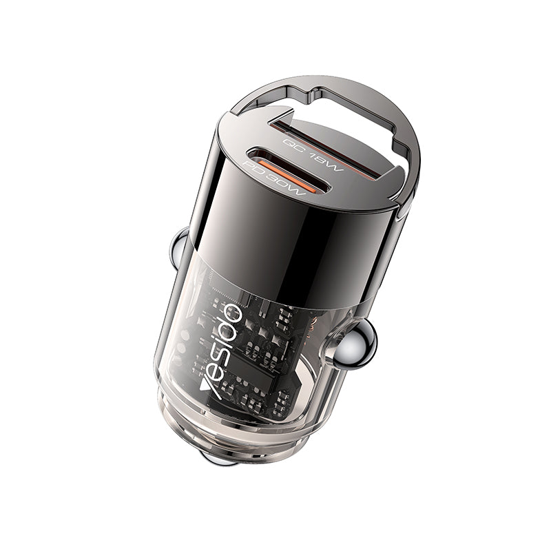 A+C 30W Mini Car charger Y68