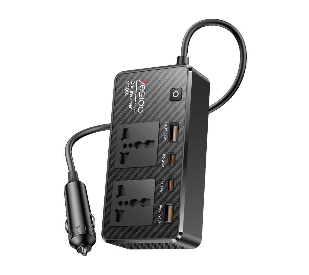 200W Car Charger Inverter VC07