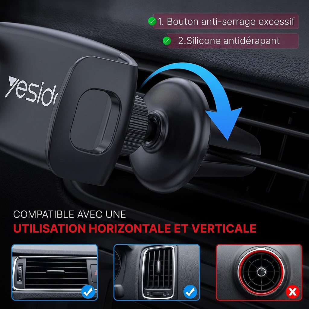 HOLDER YESIDO C47 BLACK